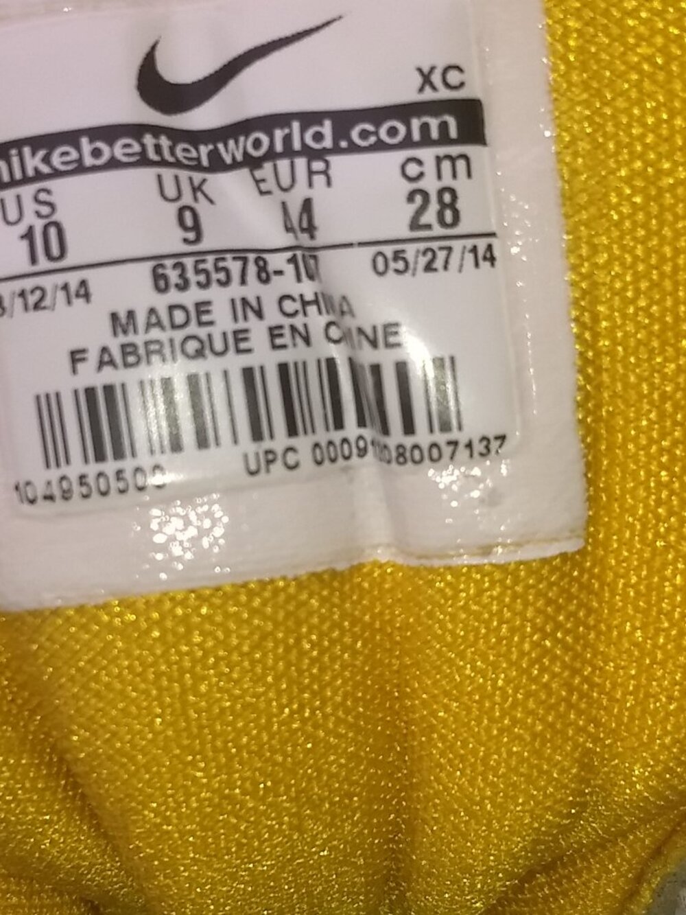 Nike Better World Sneakers unisex Size 10 - Picture 8 of 8